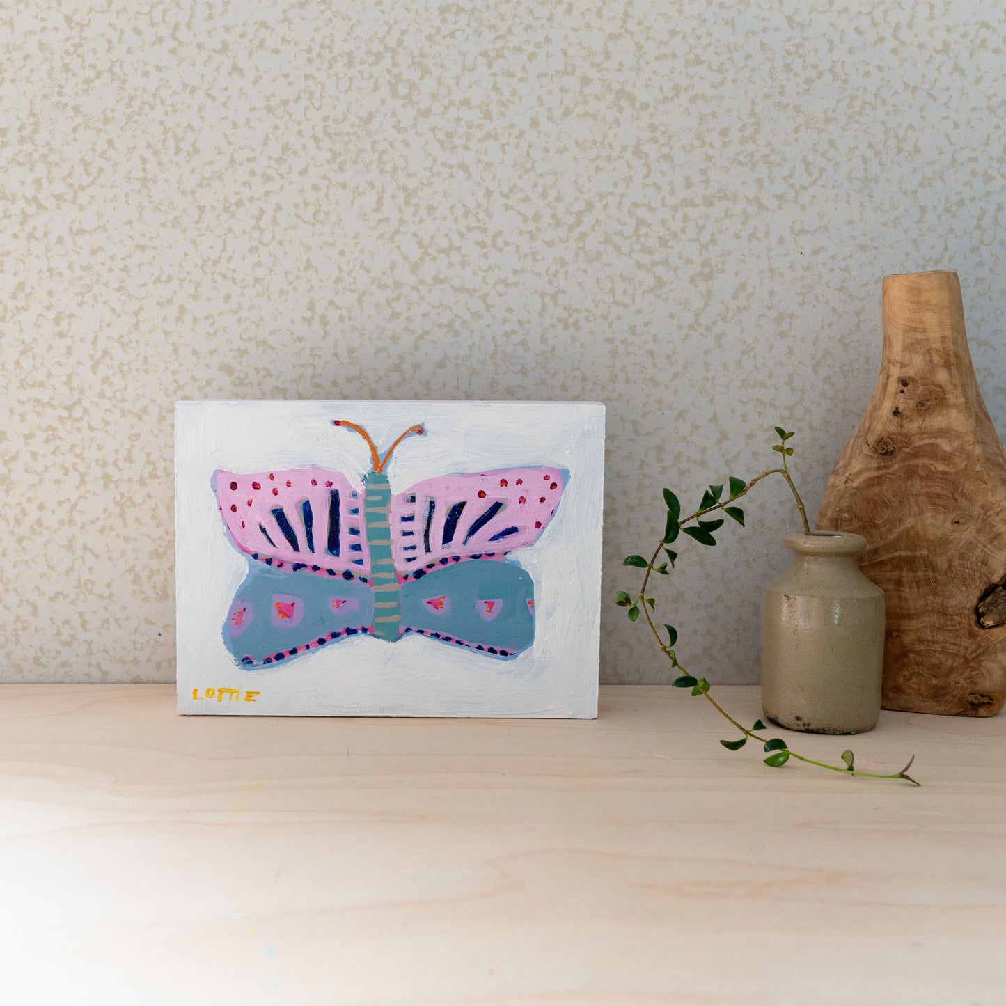 Summer Butterfly - In The Company of Flowers