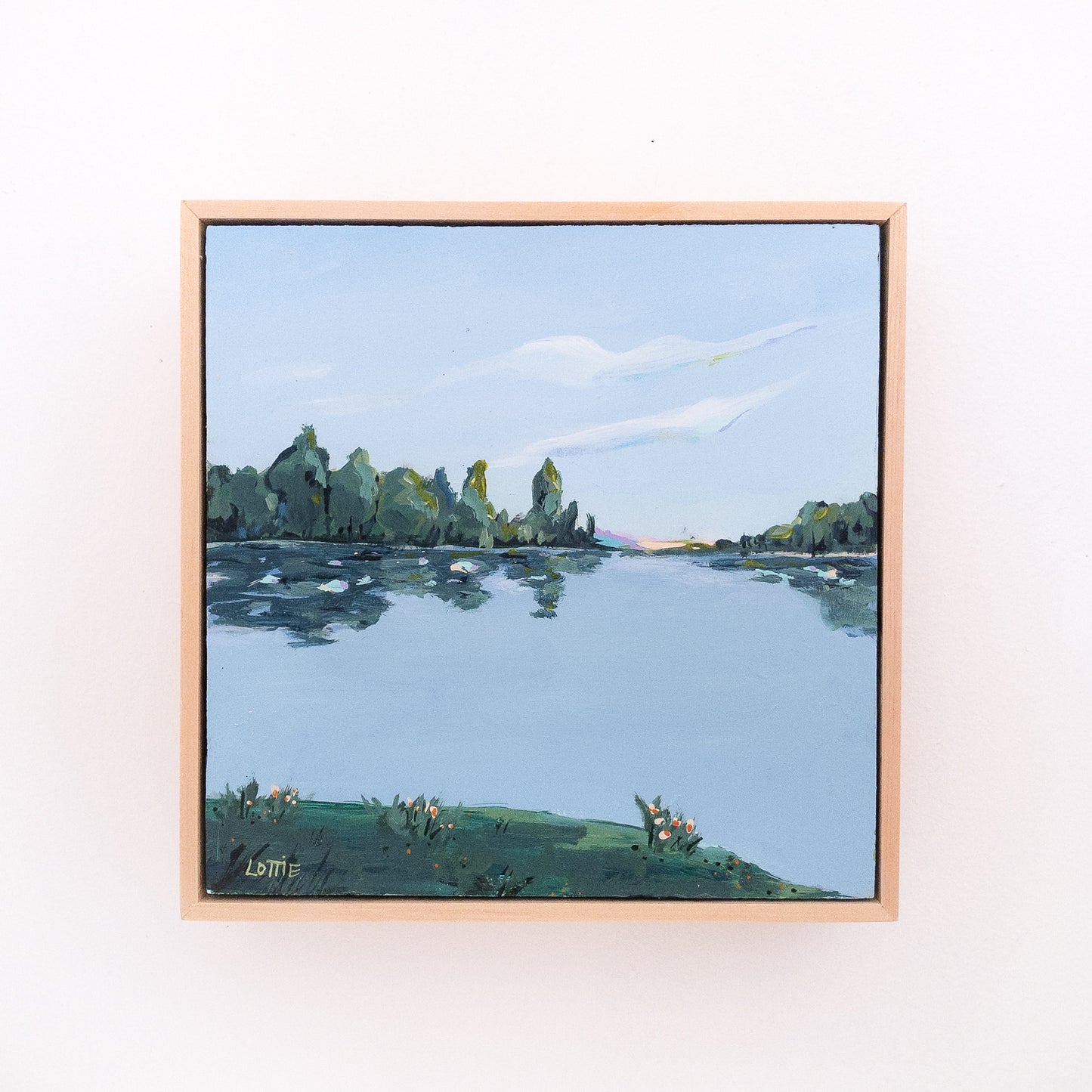 Forest At The Water's Edge