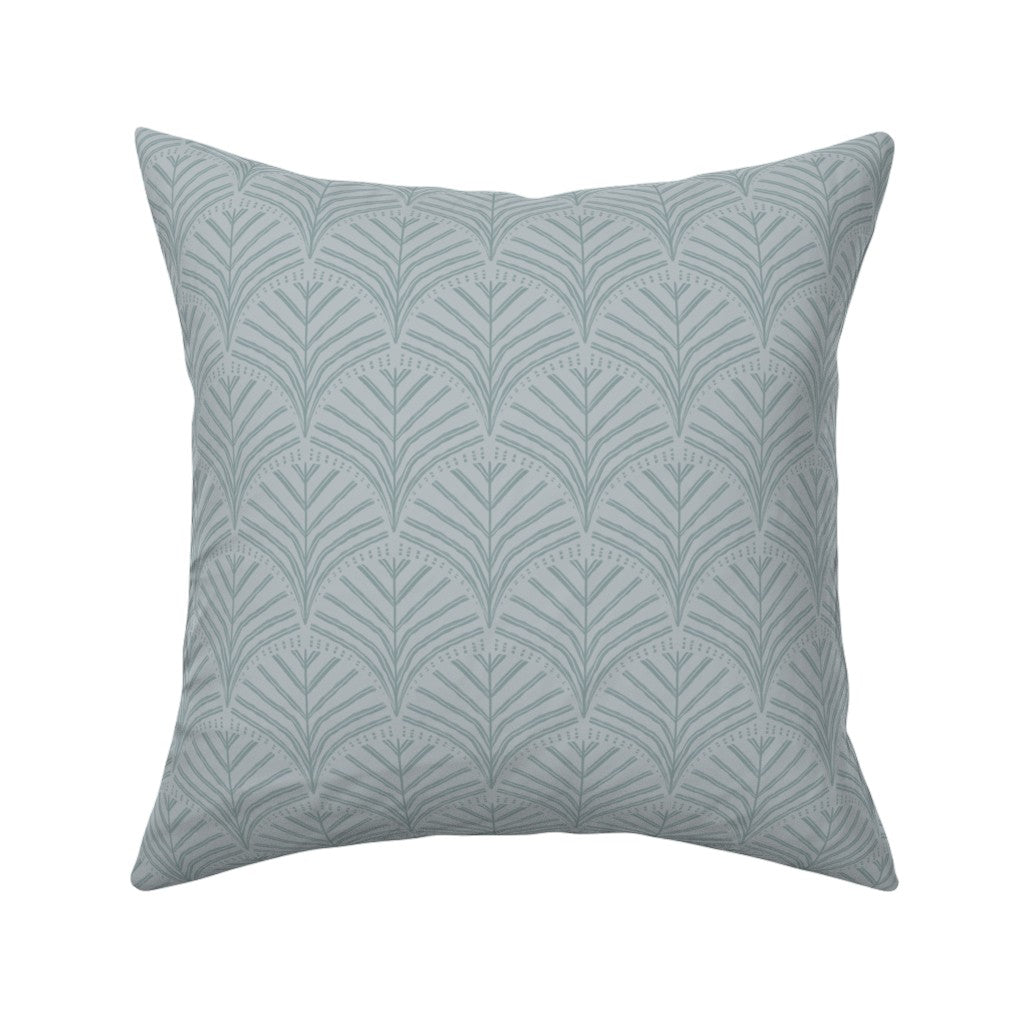 Terra Botanique - Leafy Scallop in Scandinavian Blue (small scale)