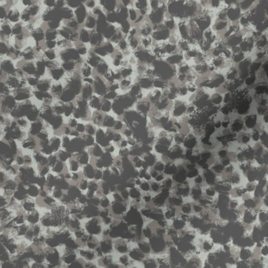 Pebbled Mist - Organic Spots in Peppercorn Gray