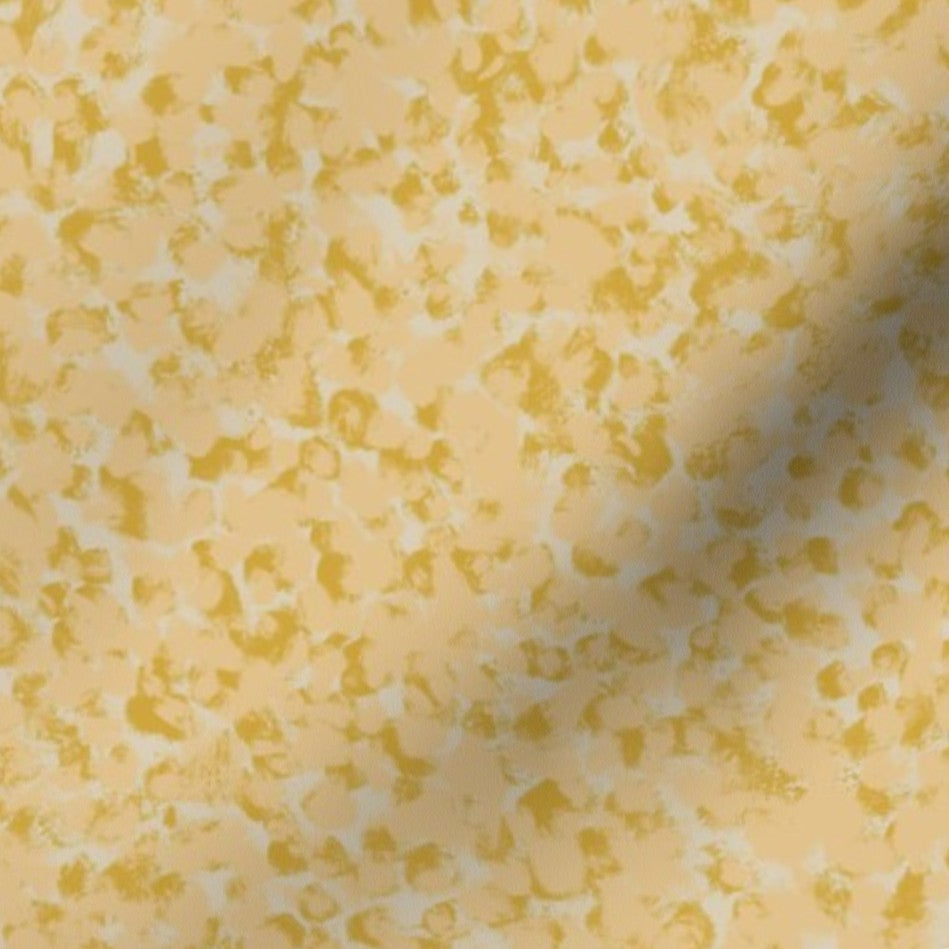 Pebbled Mist - Organic Spots in Yellow