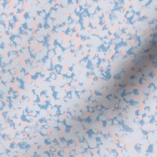 Pebbled Mist - Organic Spots in Scandinavian Blue