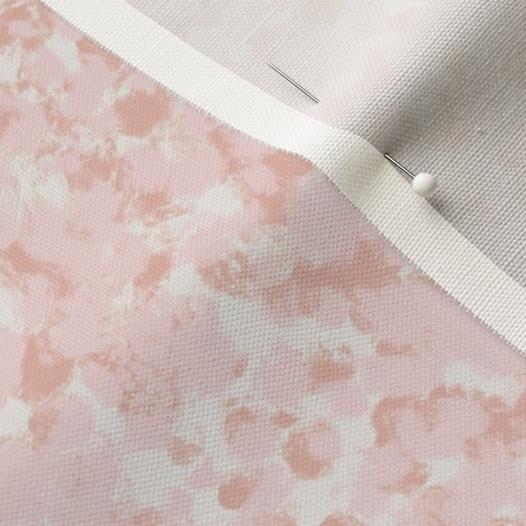 Pebbled Mist - Organic Spots in Mellow Coral