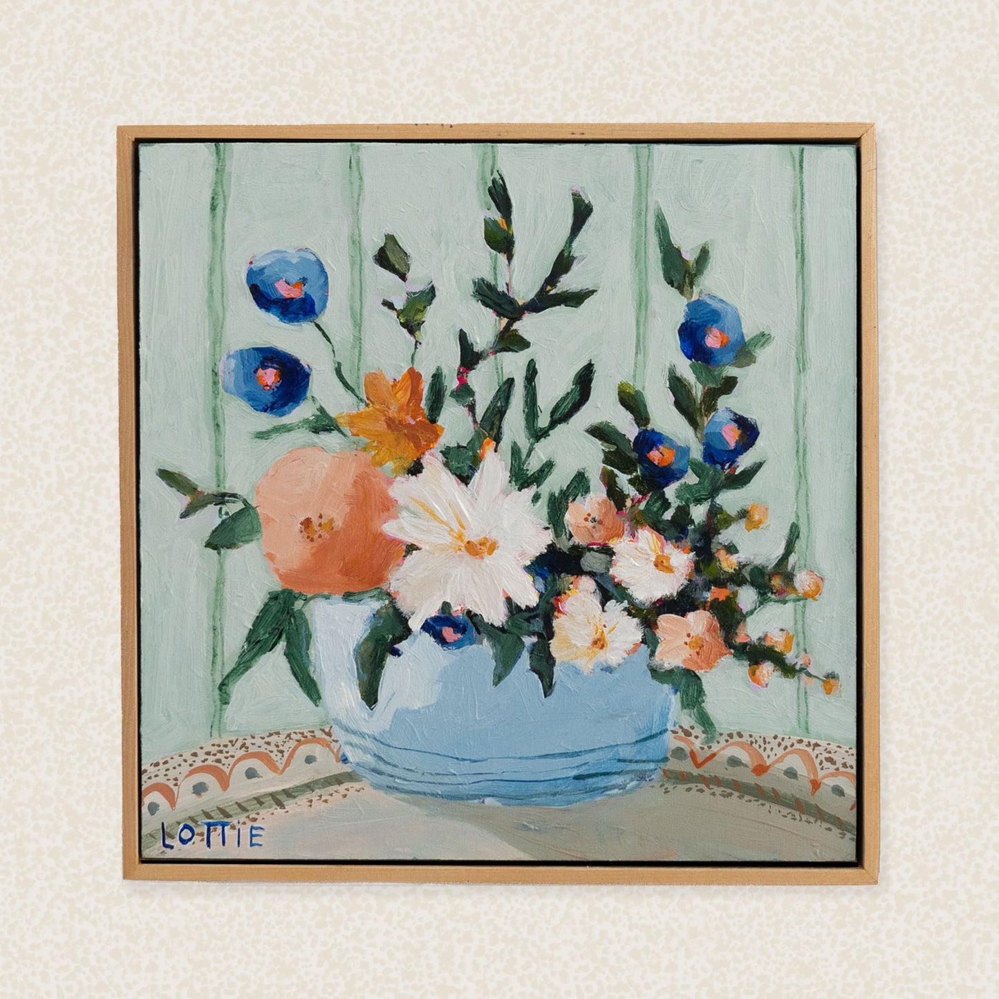 Garden Symphony No. 4 (Mixed Blooms) - Framed